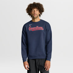 Cleveland Guardians Nike Primetime Wordmark Sweatshirt Discount