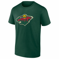 Minnesota Wild Logo Athletic Essential T-Shirt - Green | NHL on sale