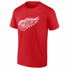 Detroit Red Wings Logo Athletic Essential T-Shirt - Red | NHL Lifestyle