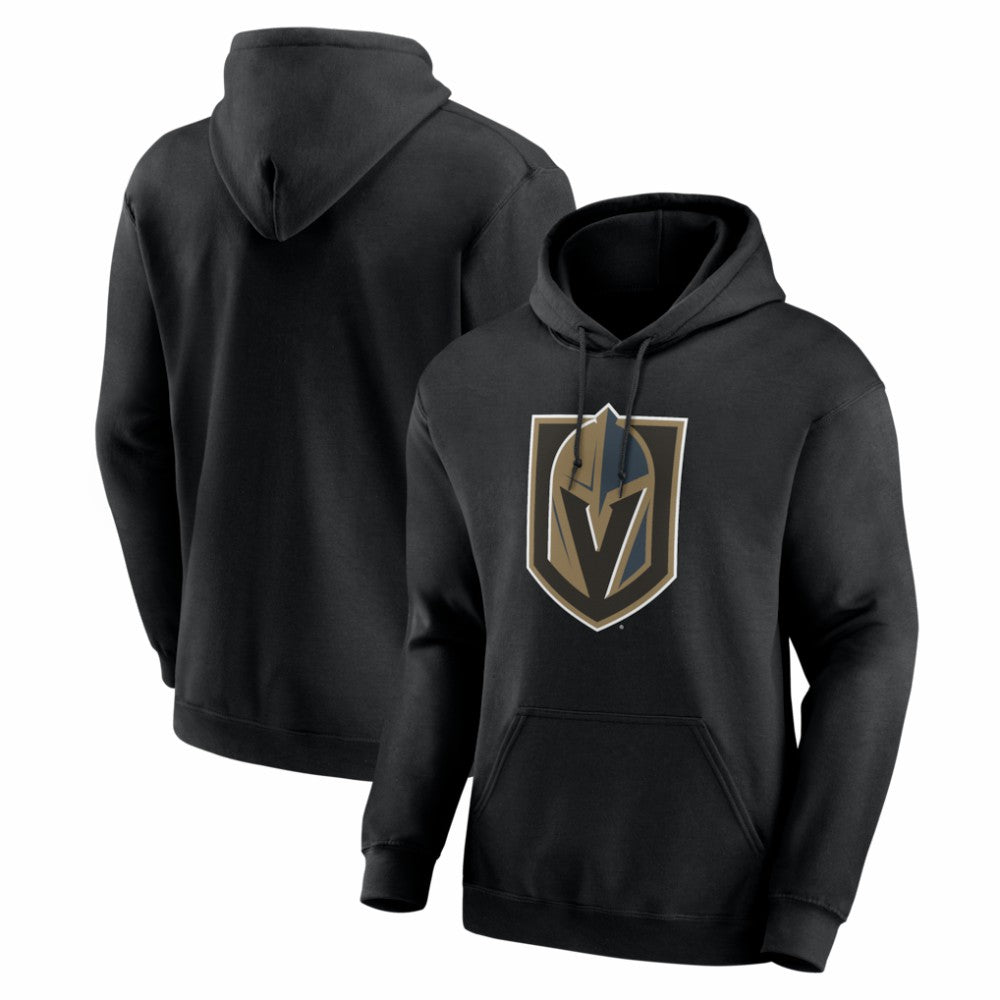 Vegas Golden Knights Logo Athletic Essential Hoodie - Black | NHL Clearance