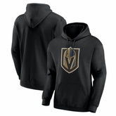 Vegas Golden Knights Logo Athletic Essential Hoodie - Black | NHL Clearance
