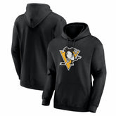 Pittsburgh Penguins Logo Athletic Essential Hoodie - Black | NHL near me
