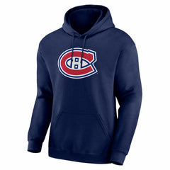 Montreal Canadiens Logo Athletic Essential Hoodie - Navy | NHL near me