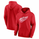 Detroit Red Wings Logo Athletic Essential Hoodie - Red | NHL discount