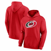 Carolina Hurricanes Logo Athletic Essential Hoodie - Red | NHL Lifestyle