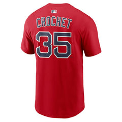 Garrett Crochet Boston Red Sox Nike Name & Number T-Shirt Sale