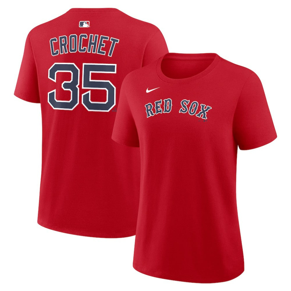 Garrett Crochet Boston Red Sox Nike Women's Name & Number T-Shirt Discount