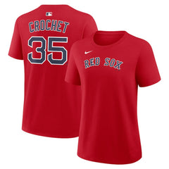 Garrett Crochet Boston Red Sox Nike Women's Name & Number T-Shirt Discount