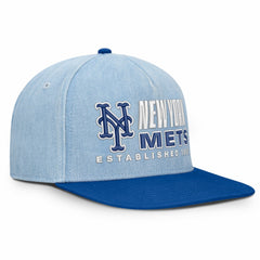 New York Mets Fanatics Twinbill Snapback Hat Outlet