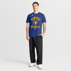 Milwaukee Brewers Nike Cooperstown Collection T-Shirt Discount