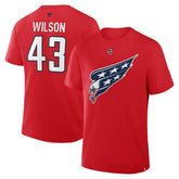 Tom Wilson Washington Capitals Fanatics Authentic Stack Name & Number T-Shirt - Red | Fanatics discount