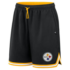 Pittsburgh Steelers Fearless Drive Shorts - Black - Fanatics