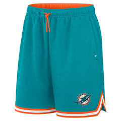 Miami Dolphins Fearless Drive Shorts - Aqua - Fanatics