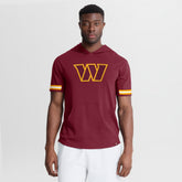 Washington Commanders Optimal Play Short Sleeve Hooded T-Shirt - Burgundy - Fanatics