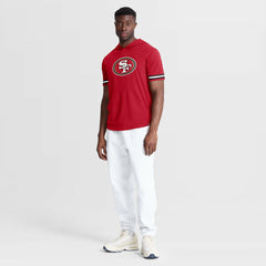 San Francisco 49ers Optimal Play Short Sleeve Hooded T-Shirt - Scarlet - Fanatics