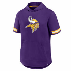Minnesota Vikings Optimal Play Short Sleeve Hooded T-Shirt - Purple - Fanatics