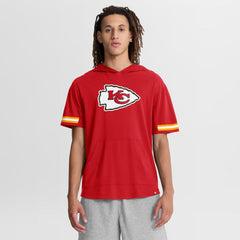 Kansas City Chiefs Optimal Play Short Sleeve Hooded T-Shirt - Red - Fanatics