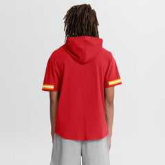 Kansas City Chiefs Optimal Play Short Sleeve Hooded T-Shirt - Red - Fanatics