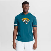 Jacksonville Jaguars Optimal Play Short Sleeve Hooded T-Shirt - Teal - Fanatics