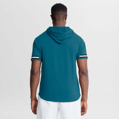 Jacksonville Jaguars Optimal Play Short Sleeve Hooded T-Shirt - Teal - Fanatics