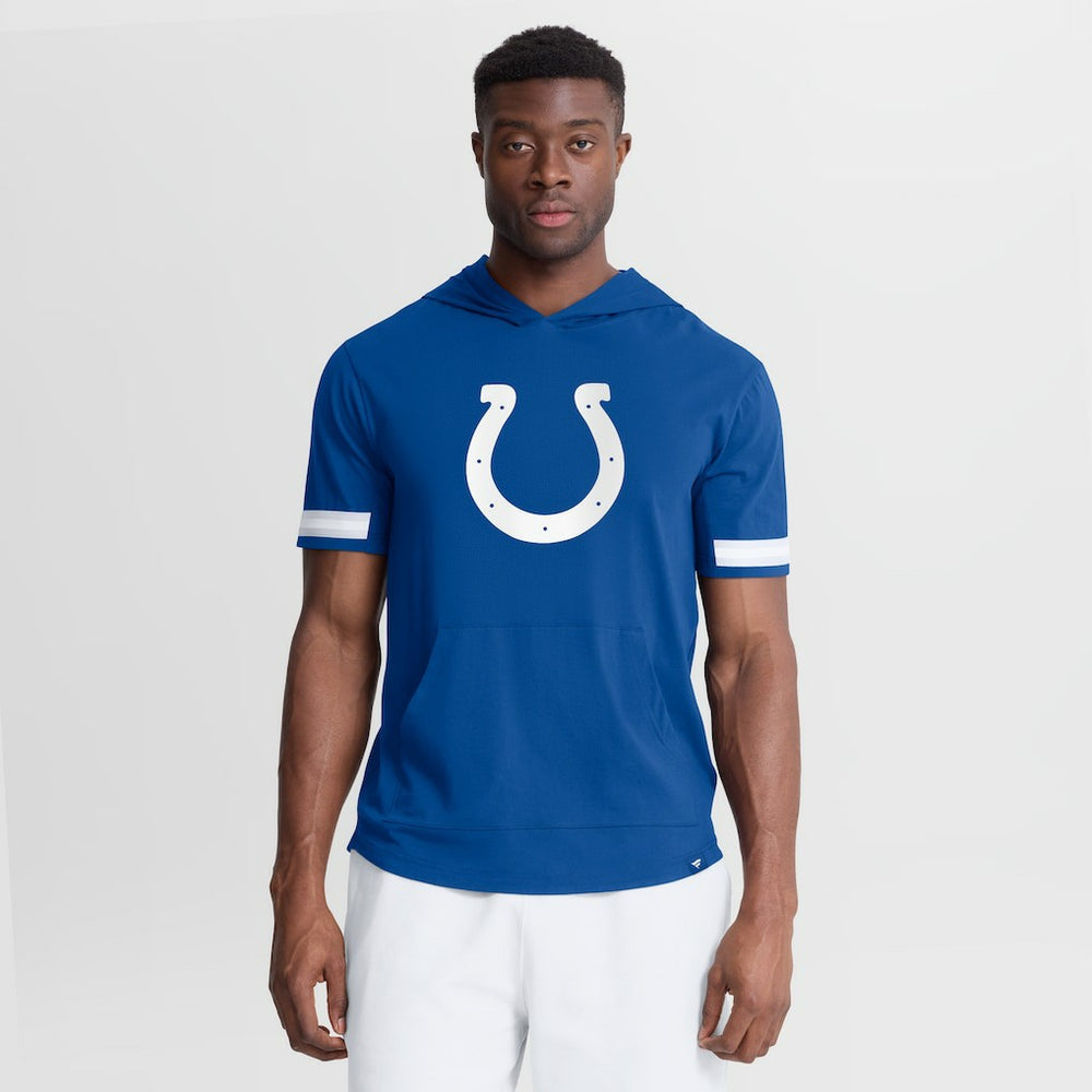 Indianapolis Colts Optimal Play Short Sleeve Hooded T-Shirt - Royal - Fanatics