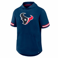 Houston Texans Optimal Play Short Sleeve Hooded T-Shirt - Navy - Fanatics