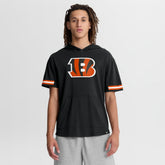Cincinnati Bengals Optimal Play Short Sleeve Hooded T-Shirt - Black - Fanatics
