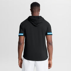 Carolina Panthers Optimal Play Short Sleeve Hooded T-Shirt - Black - Fanatics