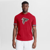 Atlanta Falcons Optimal Play Short Sleeve Hooded T-Shirt - Red - Fanatics