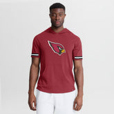 Arizona Cardinals Optimal Play Short Sleeve Hooded T-Shirt - Cardinal - Fanatics