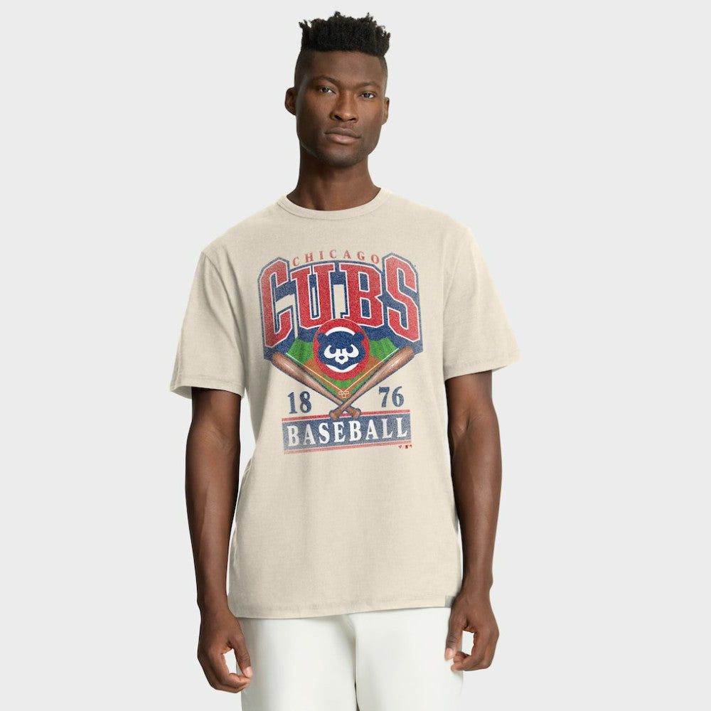 Chicago Cubs Fanatics Stadium Slub T-Shirt Outlet