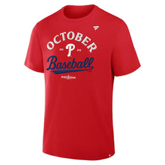 Philadelphia Phillies Fanatics 2025 MLB Postseason Locker Room T-Shirt for sale