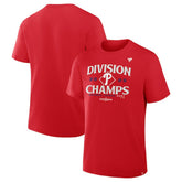 Philadelphia Phillies Fanatics 2025 NL East Division Champions Locker Room T-Shirt Near Me