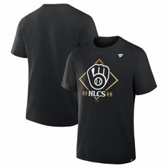 Milwaukee Brewers Fanatics 2025 National League Division Series Champions Locker Room T-Shirt Discount