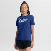 Los Angeles Dodgers Nike Women's Wordmark T-Shirt Discount
