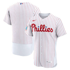 Philadelphia Phillies Nike Home Sponsor Patch Authentic Jersey Online