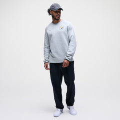 Pittsburgh Steelers Tech Fleece Raglan Sweatshirt - Heather Gray - Nike