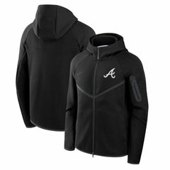Atlanta Braves Nike Tech Fleece Raglan Full-Zip Windrunner Hoodie Near Me