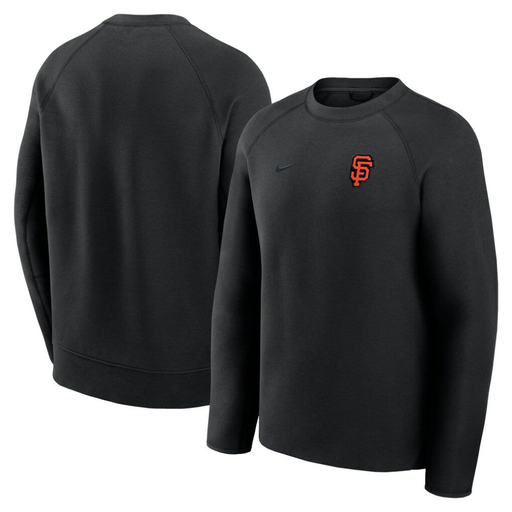 San Francisco Giants Nike Tech Fleece Raglan Sweatshirt Outlet