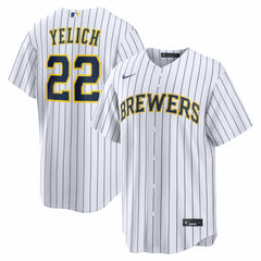 Christian Yelich Milwaukee Brewers Nike Alternate Replica Jersey for sale
