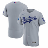 Los Angeles Dodgers Nike Road Sponsor Patch Authentic Jersey for sale