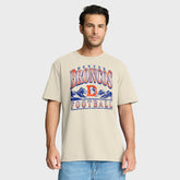 Denver Broncos Team Archives T-Shirt - Cream - Fanatics