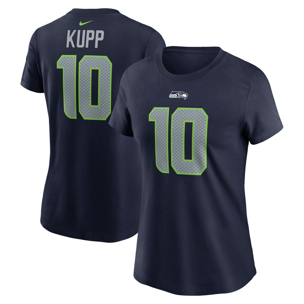 Cooper Kupp Seattle Seahawks Women's Player Name & Number T-Shirt - College Navy - Nike