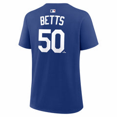 Mookie Betts Los Angeles Dodgers Nike Women's Alternate Name & Number T-Shirt Online
