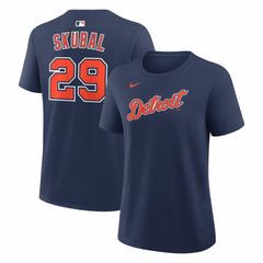 Tarik Skubal Detroit Tigers Nike Women's Alternate Name & Number T-Shirt Sale