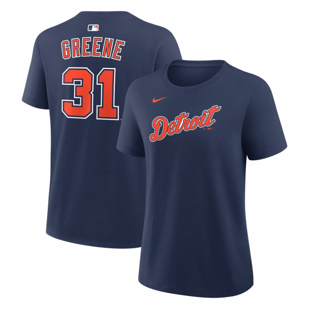 Riley Greene Detroit Tigers Nike Women's Alternate Name & Number T-Shirt Near Me