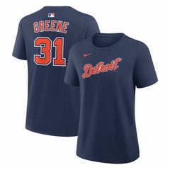 Riley Greene Detroit Tigers Nike Women's Alternate Name & Number T-Shirt Near Me