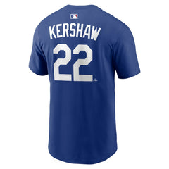 Clayton Kershaw Los Angeles Dodgers Nike Alternate Name & Number T-Shirt Near Me
