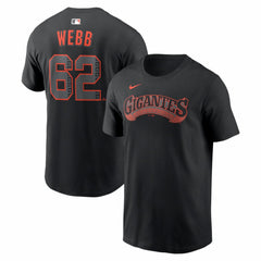 Logan Webb San Francisco Giants Nike Alternate Name & Number T-Shirt Outlet