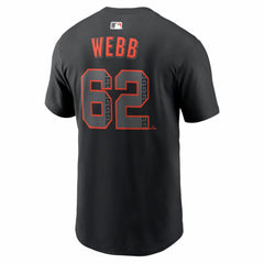 Logan Webb San Francisco Giants Nike Alternate Name & Number T-Shirt Outlet